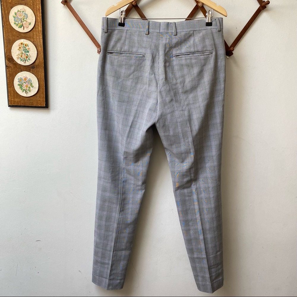 H&M Plaid Slim Fit Pants - Picture 8 of 12